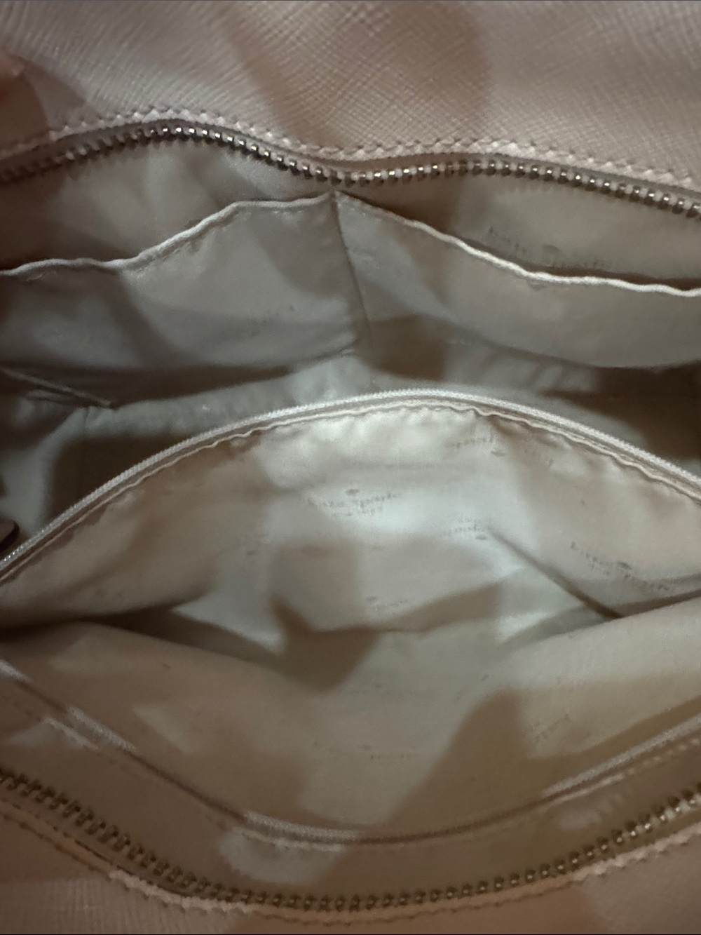 kate spade Pale Pink Saffiano Leather Tote - Picture 5 of 12